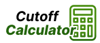 Cutoff Calculator